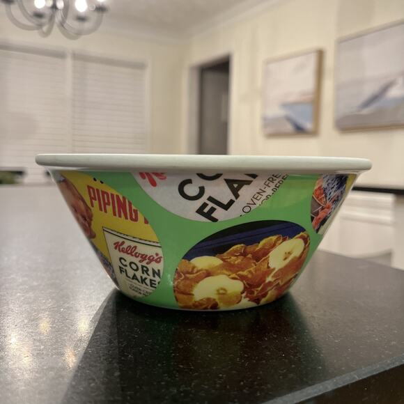 Kellogg’s Retro Cereal Bowls Set of 5 2010 Corn Flakes Rice Froot Loops Frost - Picture 4 of 8